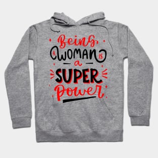 Islamabad United Being A Woman Is A Super Power Hoodie